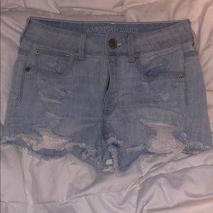American Eagle super stretch jean shorts